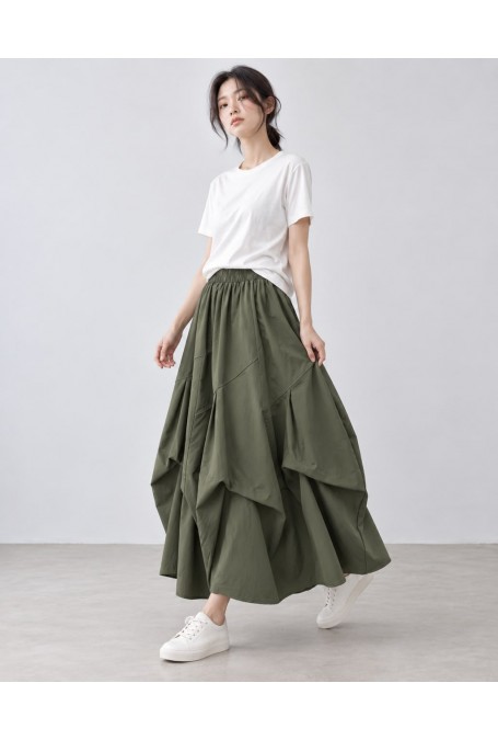 Layered Drape Skirt/SK0095