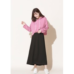 cotton long skirt