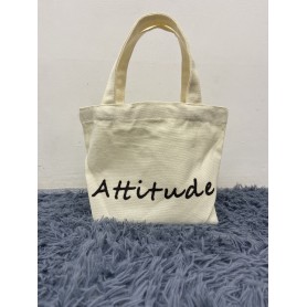 Small Attitude canvas bag