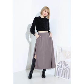 Stylyes side split skirt