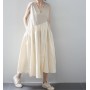 2 tone cotton dress