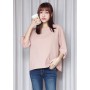 Ribbon sleeve blouse