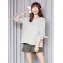 Ribbon sleeve blouse