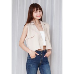 Fashion crop vest
