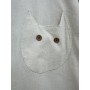 Cat pocket cotton long Blouse