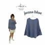 Cat pocket cotton long Blouse