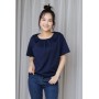 Collar Cotton T-shirt