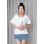Collar Cotton T-shirt