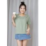 Collar Cotton T-shirt