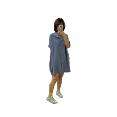 Ovesized Shirt Dress
