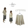 Cat pocket cotton long Blouse