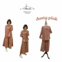 Cat pocket cotton long Blouse