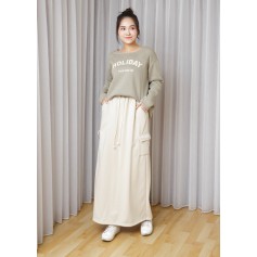 Cotton Cargo Skirt
