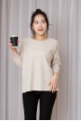 Waffle basic long T