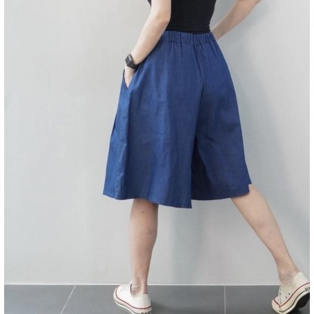 3/4 Three-quarter Denim Pants