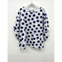 Dot2 Oversized Cotton Blouse
