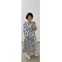 Dot2 Oversized Cotton Blouse