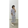 Dot2 Oversized Cotton Blouse