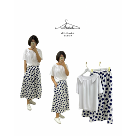 Dot2 A line Skirt