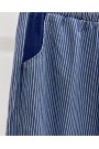 Stripe Denim Jeans條紋牛仔鬆緊長褲