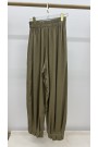 Mix Linen Pants混麻紗縮口長褲