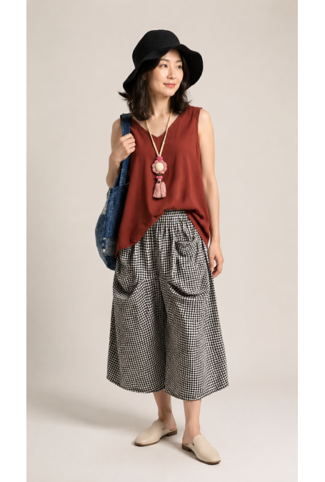 STLISH COTTON SKIRTPANTS