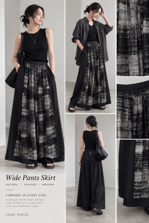 Cotton Culottes 純棉印花褲裙