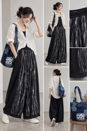 Cotton Culottes 純棉印花褲裙